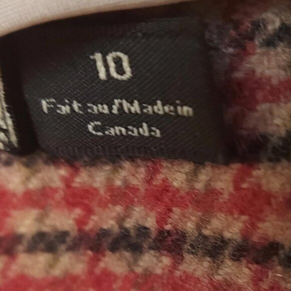 Grandpacore Blazer Wool Plaid Knit Trim Dark Academia Revival - Picture 8 of 15